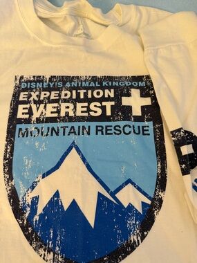 Disney Animal Kingdom Mount Everest long sleeve